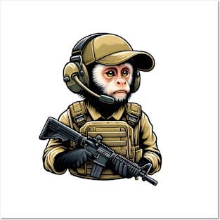 Tactical Monkey Posters and Art